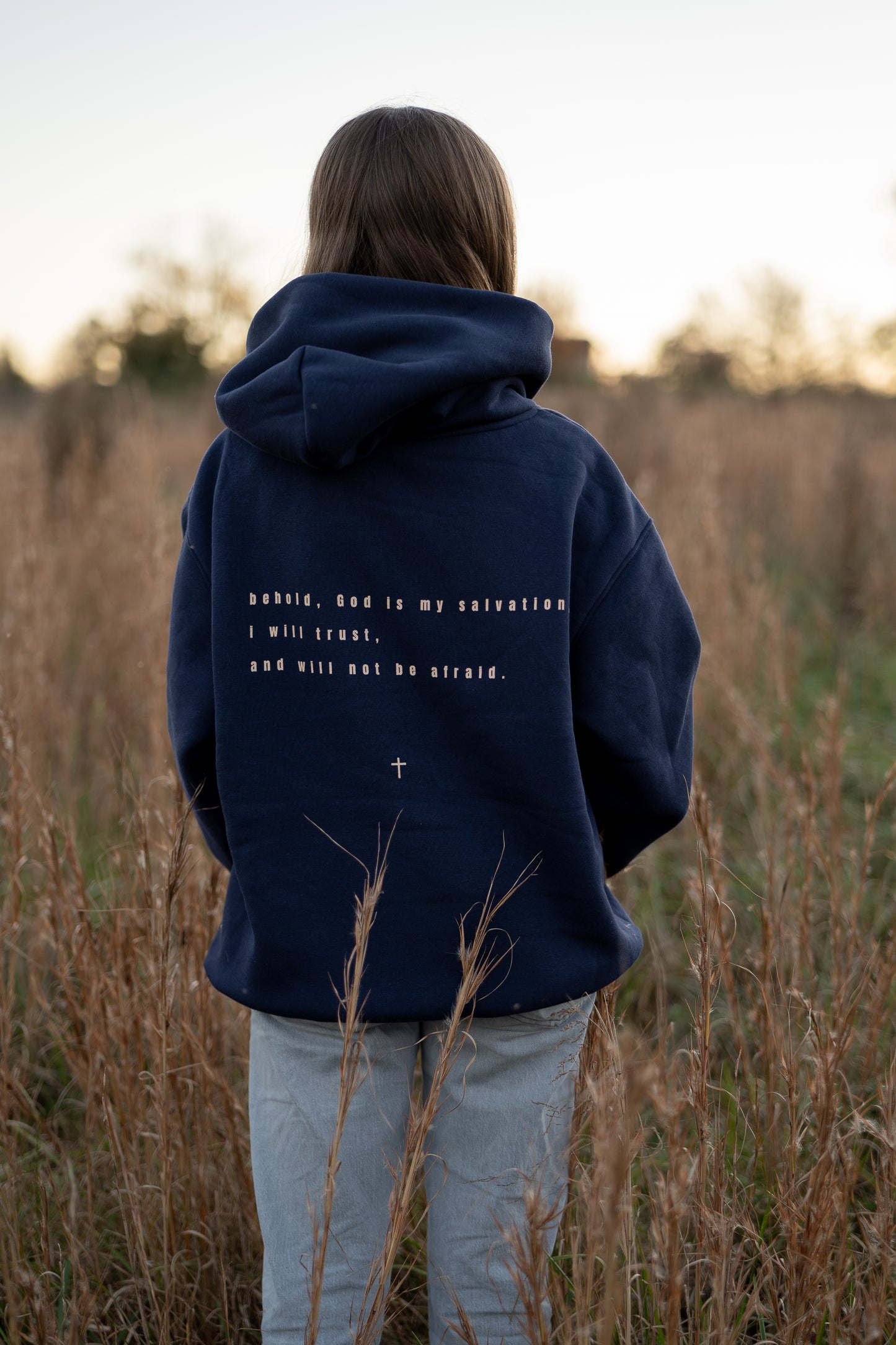 Heavy Weighted Hoodie -Navy-