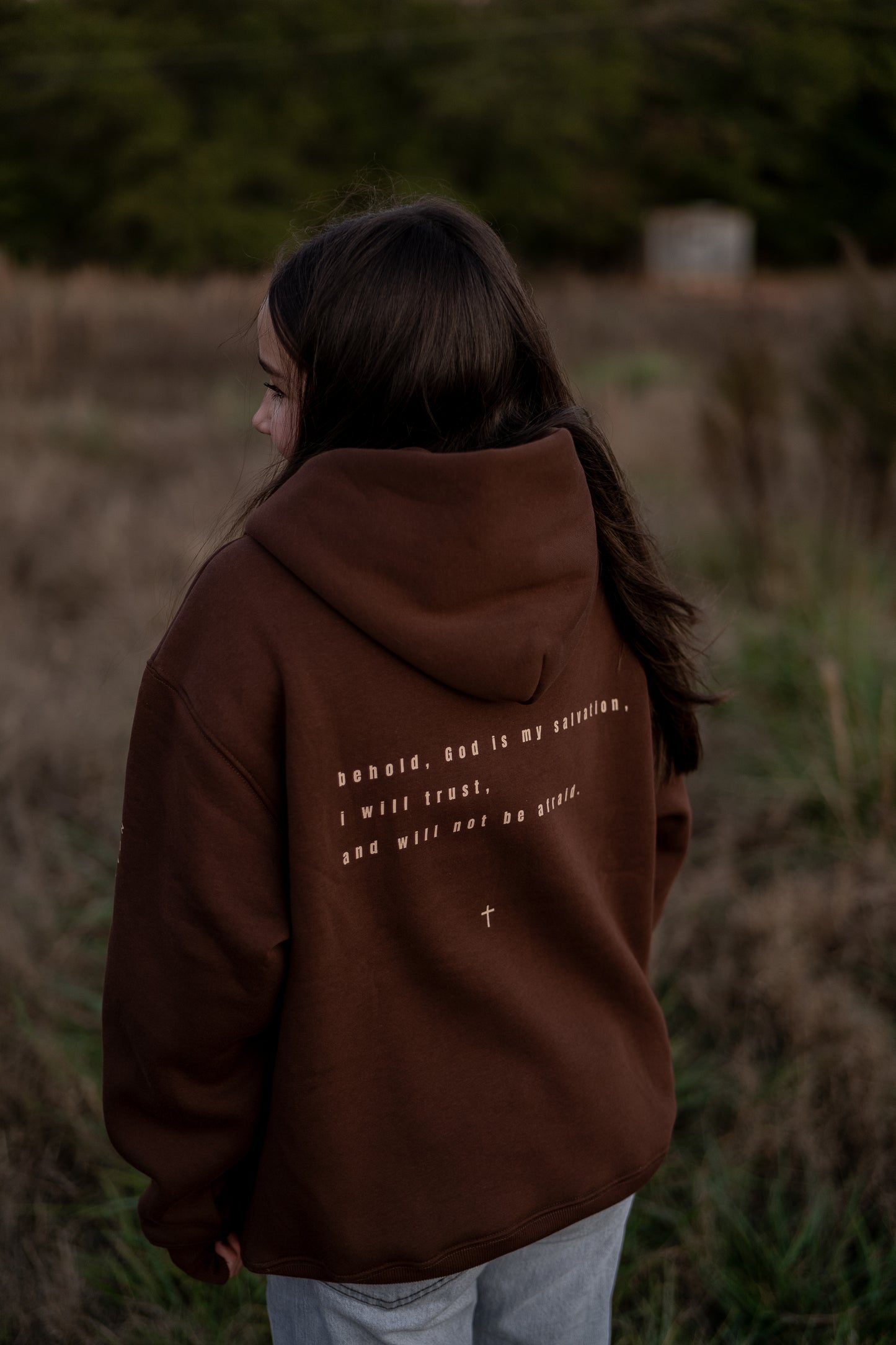 Heavy Weighted Hoodie -Brown-